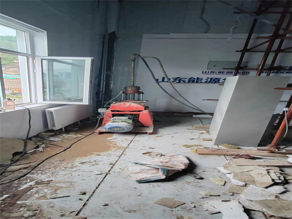 洮南地基基础下沉墙体裂缝加固注浆顶升施工